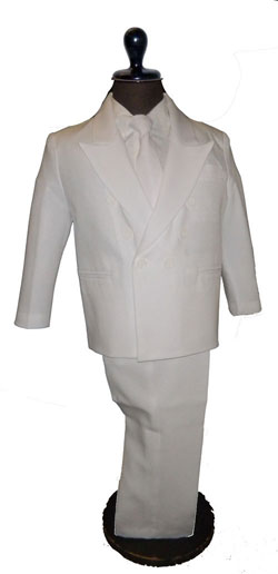white suit