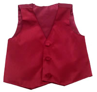 209-burgundy vest