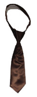 204-brown neck tie