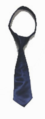 204-navy blue neck tie