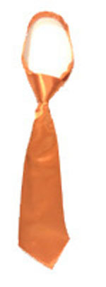 204-orange neck tie