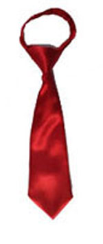 204-red neck tie
