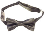 208-charcoal Bow Tie