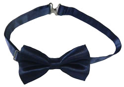 208-navy blue Bow Tie