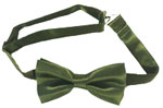 208-olive Bow Tie