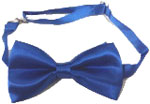 208-royal blue Bow Tie