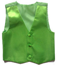 209-apple green vest